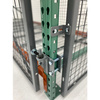 Beastwire By Spaceguard 4-Sided Pallet Rack Enclosure W/Bi-Parting Doors, 96" W X 42"D X 96"H RS4B084208